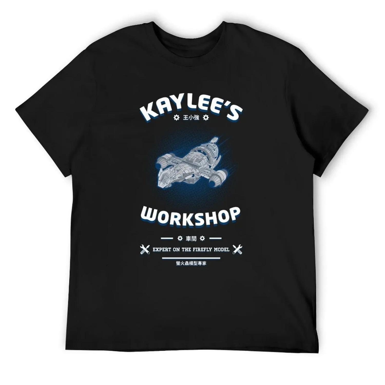 

Футболка Kaylees Workshop v2 для мальчика аниме мужчина футболка blue lock мужская футболка S чёрный