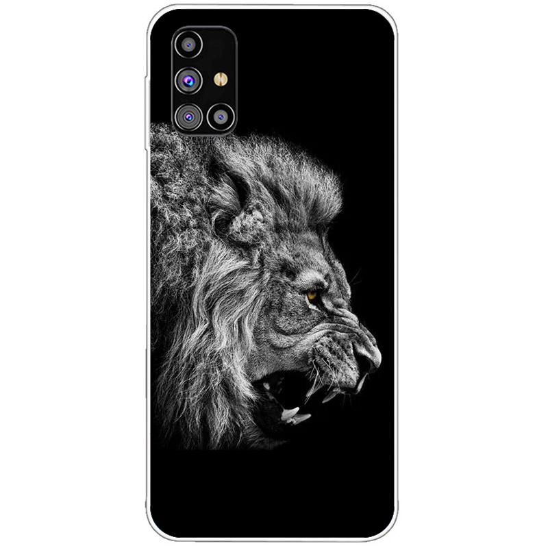 Do Samsung Galaxy A31 A51 A71 Etui Silikonowe Tylne Etui Telefoniczne Do Samsung A315 A515 A715 Miękkie Etui Zderzak Coque z Kreskówką