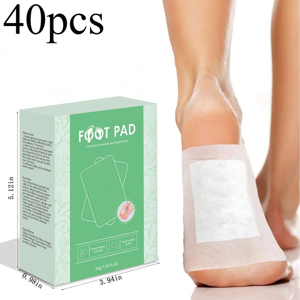 Mugwort Foot Patch Dehumidification Mugwort Leaf Ginger Medicinal Pack Care Foot Patch