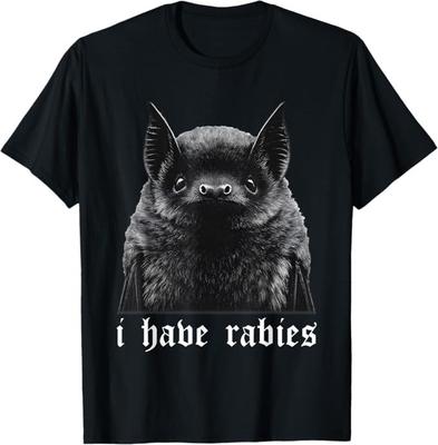 I Have Rabies Bat Vintage T-Shirt