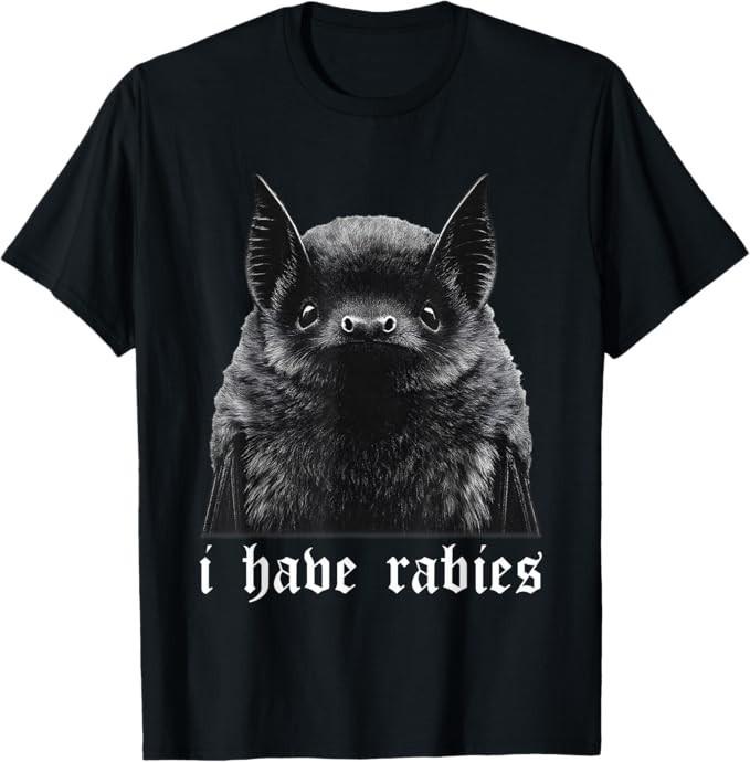 J'ai la rage chauve-souris t-shirt vintage