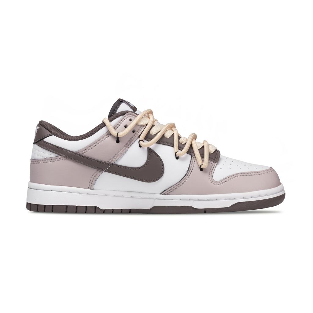 Nike Dunk Iris Butterfly Shadow Abrasion Resistant Breathable Low top Skateboard Shoes Men's Pink Brown HF5441-111(Team28-)