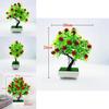 Cherries Artificial Fruit Plant With Plastic Material For Home Decor And Indoor Landscaping