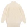 BATONER Signature Turtleneck Knit Top for Women In Excellent Condition, Ivory 1 BN-23FL-024 Tops 1 IvoryUsed