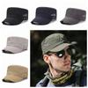 Quick Drying Flat Peaked Cap Polyester Summer Visor Hat New Sun Hat Men