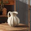 Wabi-sabi Vintage Kettle-Shaped Zen Vase for Dried Flowers