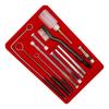 23Pcs Paint Spray Guns Cleaning Maintenance Brush Kit Cleaner Mini Brushes and Needles for Airbrush Nozzles Repair Tool
