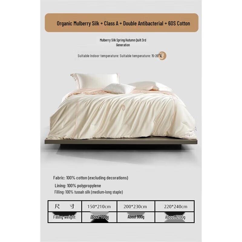 

Mercury Home Textiles Embroidered Silk Quilt