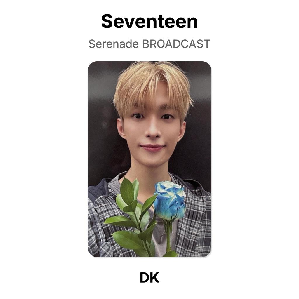 Seventeen Serenade BROADCAST Official Photocard