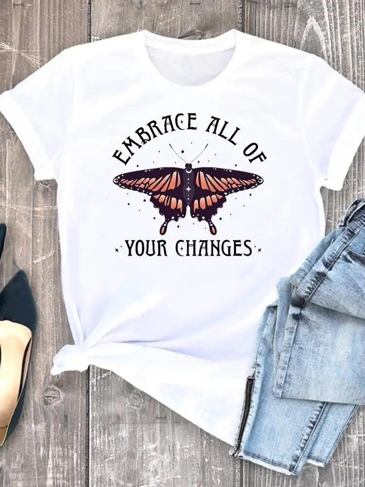 Женская рубашка с акварельным принтом «Любовное сердце» — фото 11