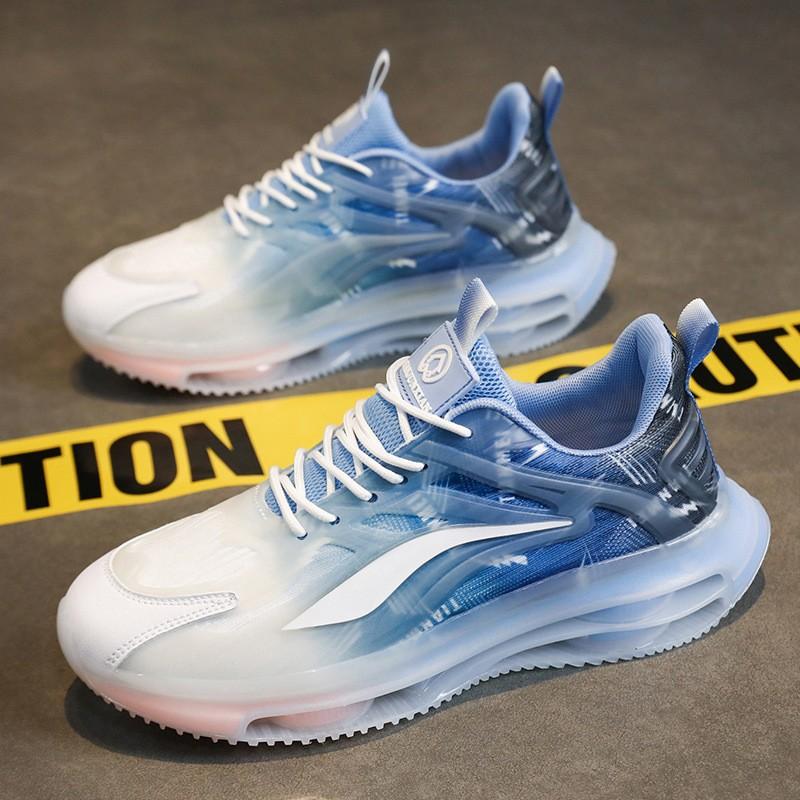 Nové sportovní boty, módní boty pro volný čas, venkovní běžecké boty, velké pánské trendy boty, ležérní trendy prodyšné pánské boty