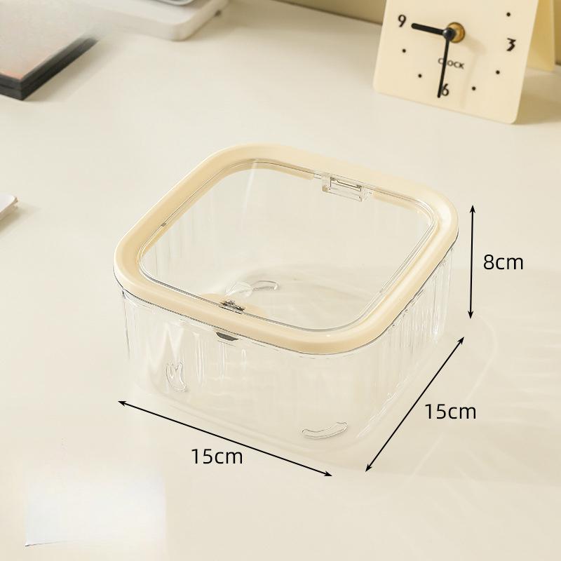 

Мини и милое автомобильное хранилище, настольная мусорная корзина пресс-типа на прикроватном столике в спальне и бытовом столе Small transparent