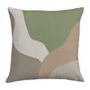 Simple Nordic Ins Style Home Pillow, Morandi Green Living Room Pillow, Soft Literary Abstract and Fresh Sofa Decoration