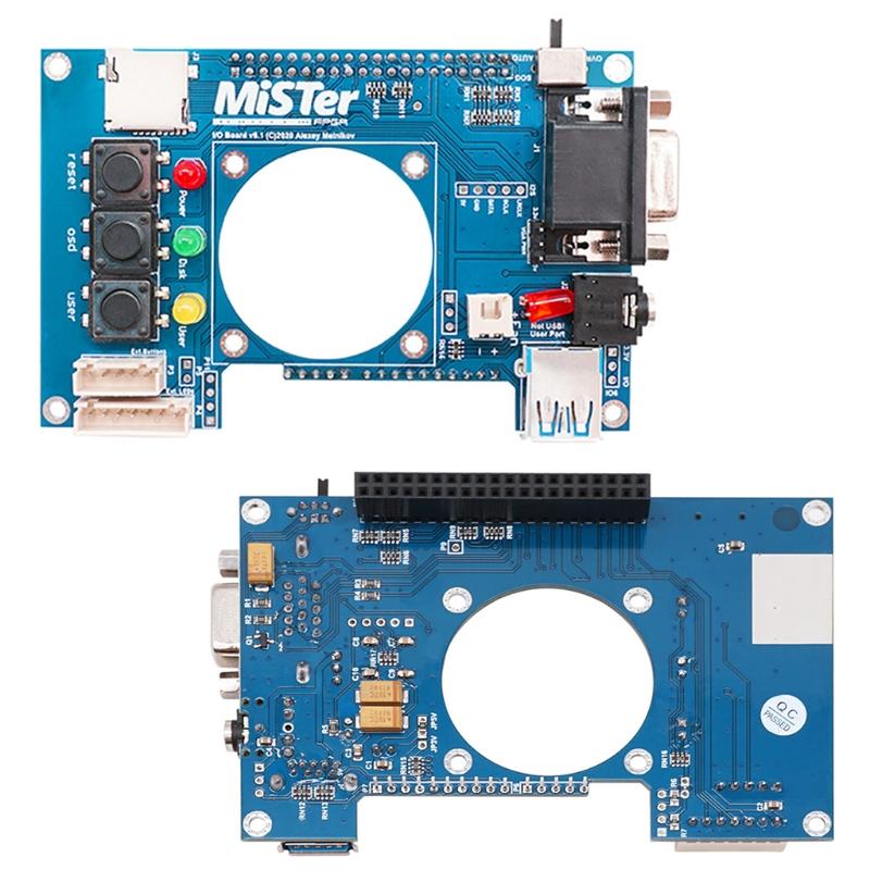Manual Welding Extender Board for Mister FPGA IO Board Set Accessories for Terasic DE10-Nano FPGA Board 3.5mm Kit