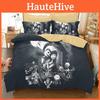 Luxurious 3d The Nightmare Before Christmas Jack Comforter Duvet Cover Bedding Set