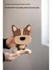 Solid Wood Cartoon Phone and Glasses Holder - Cute Desktop Stand and Ornament Gift for Friends