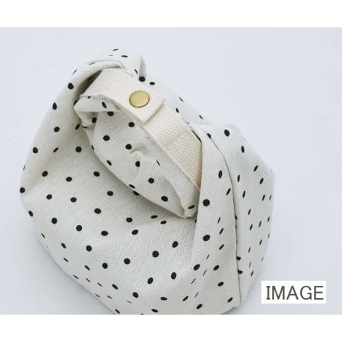 Gendai Department Store 2-Way Insulated Lunch Pouch, Bowknot, 27 x 12 x 25 cm, Navy