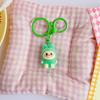 Flocking Keychain Cute 4CM Rabub Plush Pendant Cute Bag Pendant Keychain