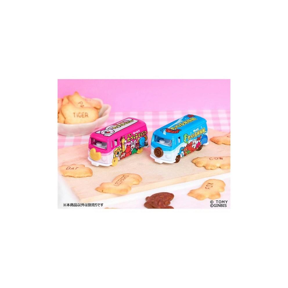 Autentické japonské Tomica Hello Kitty postavička kovový mini model auta