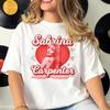 Sabrina Carpenter Shirt Women Graphic Manga Harajuku Top Female Funny Anime Clothes Oversized Casual Streetwear Short Sleeve Summer Fashion Unisex Tee