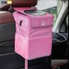 Car-Mounted Waterproof Folding Garbage Bin, Fruit and Leather Box, Creative Backrest Storage Box for Cars