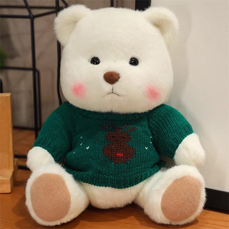 Teddy Bear Plush Sweater Toy - Perfect Birthday Gift for All Genders