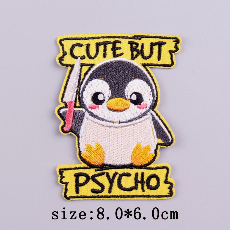 

Маленькая Желтая Утка Вышитые Нашивки Для Одежды Хип-Хоп Нашивка Животное Приутюживаемые Нашивки На Одежду Термоплавкие Наклейки Значки