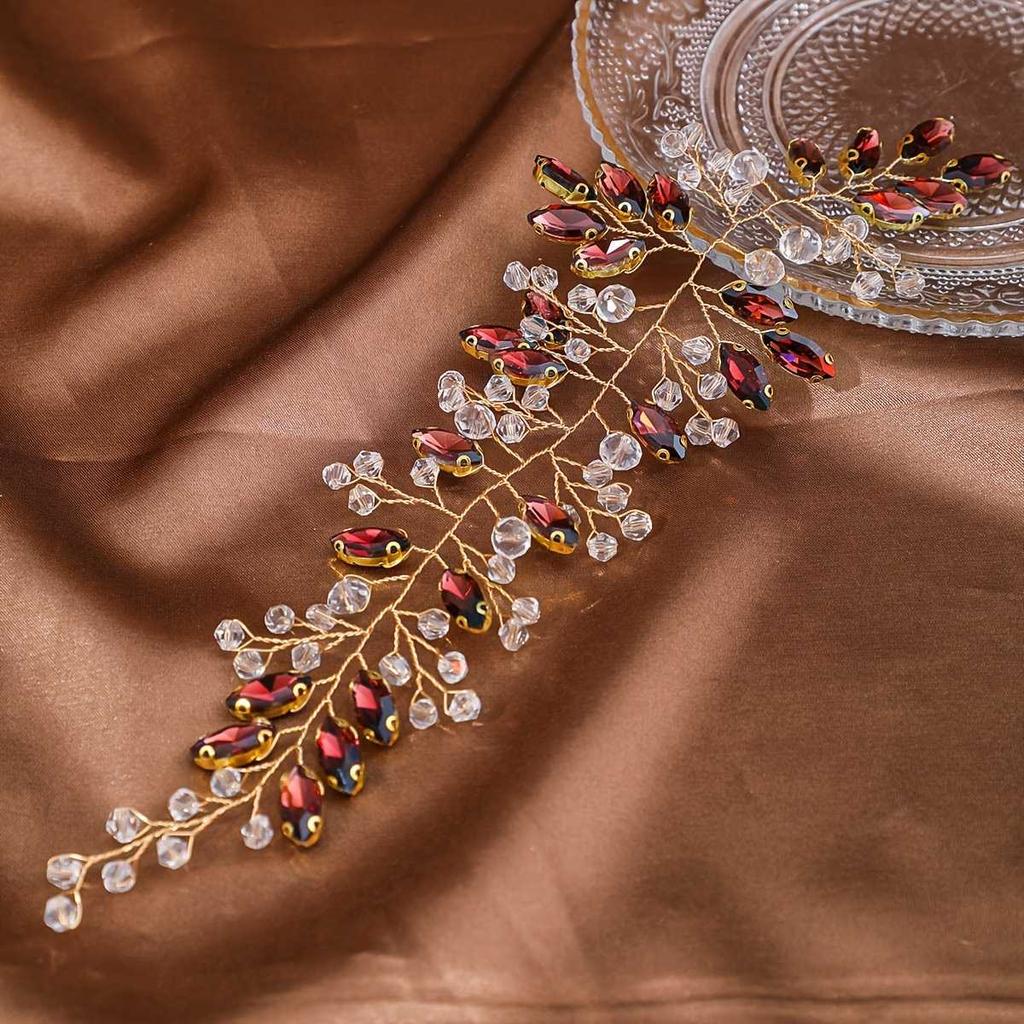 Silver Color Headband Crystal Hairband Tiara For Women Pageant Party Bridal Wedding Hair Accessories Jewelry Band Headband Gift