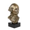 George Washington - marble bust, statuette of a famous person, decoration for office, school, and hotel by the Art-Dog brand