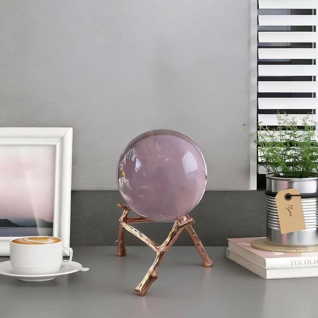 Elegant Colored Crystal Ornament for Living Room or Bedroom
