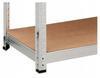 G7030 Metal Garage Storage Rack 5 Shelves 150X30X70 Galvanized