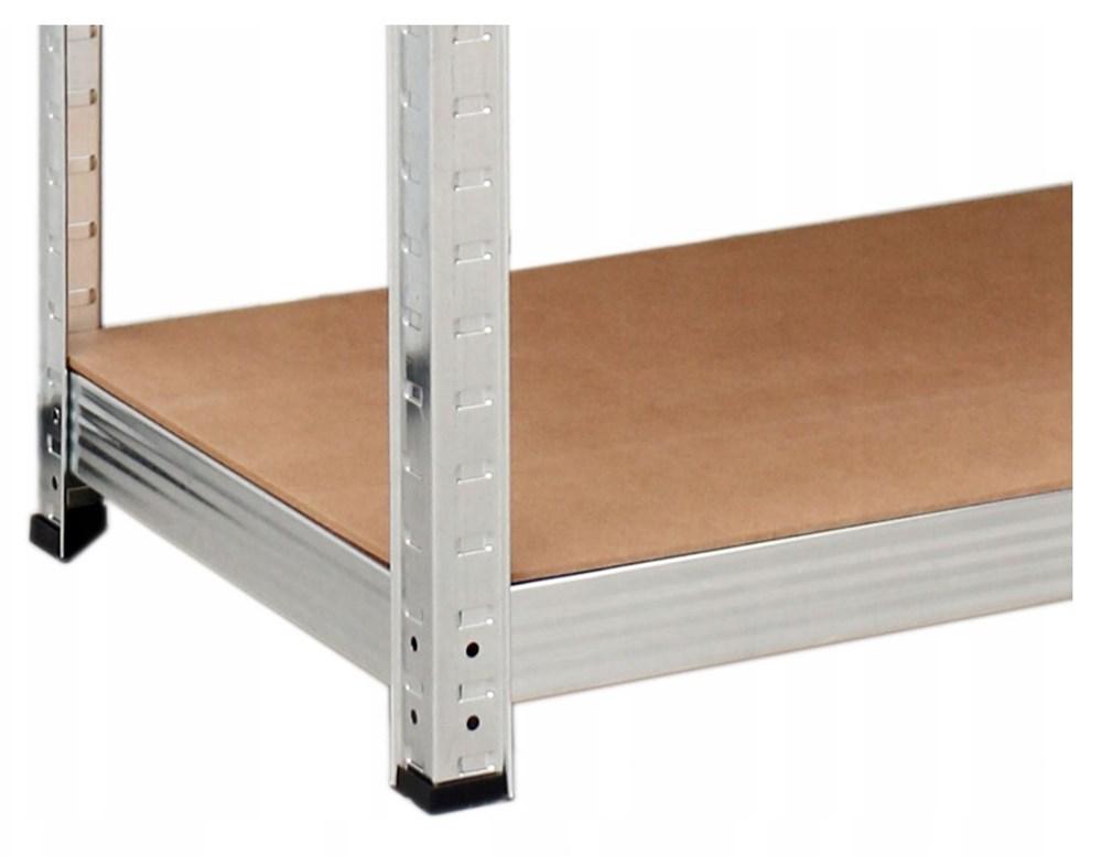 G7030 Metal Garage Storage Rack 5 Shelves 150X30X70 Galvanized