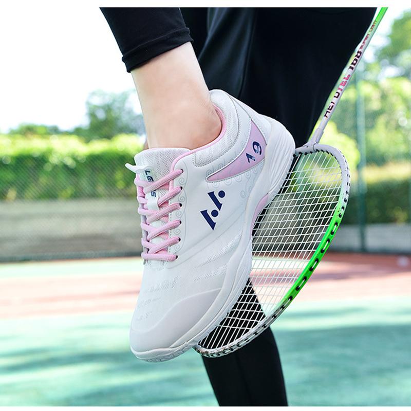 2025 Marke LEFUS Damen Atmungsaktive Badmintonschuhe Größe 35-46 Herren Ultraleicht Tischtennis Studenten Lauf-Trainingsschuhe