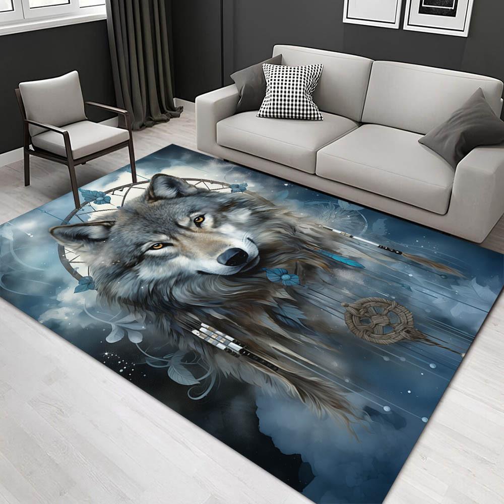 

1pc 1306904874Pattern Carpet, Area Rug For Living Room Bedroom Room Bed Chair Laundry Entryway Corridor Yard Non-slip Outdoor Camping Rug Fl 60cm by 90cm