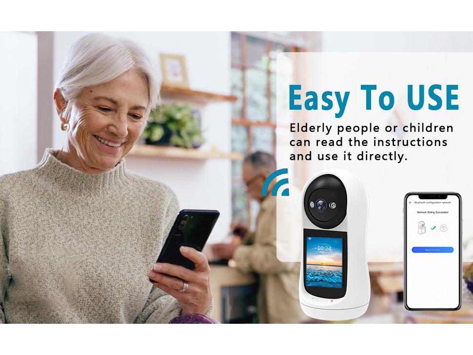 3MP HD Two-Way WiFi Smart Home Camera