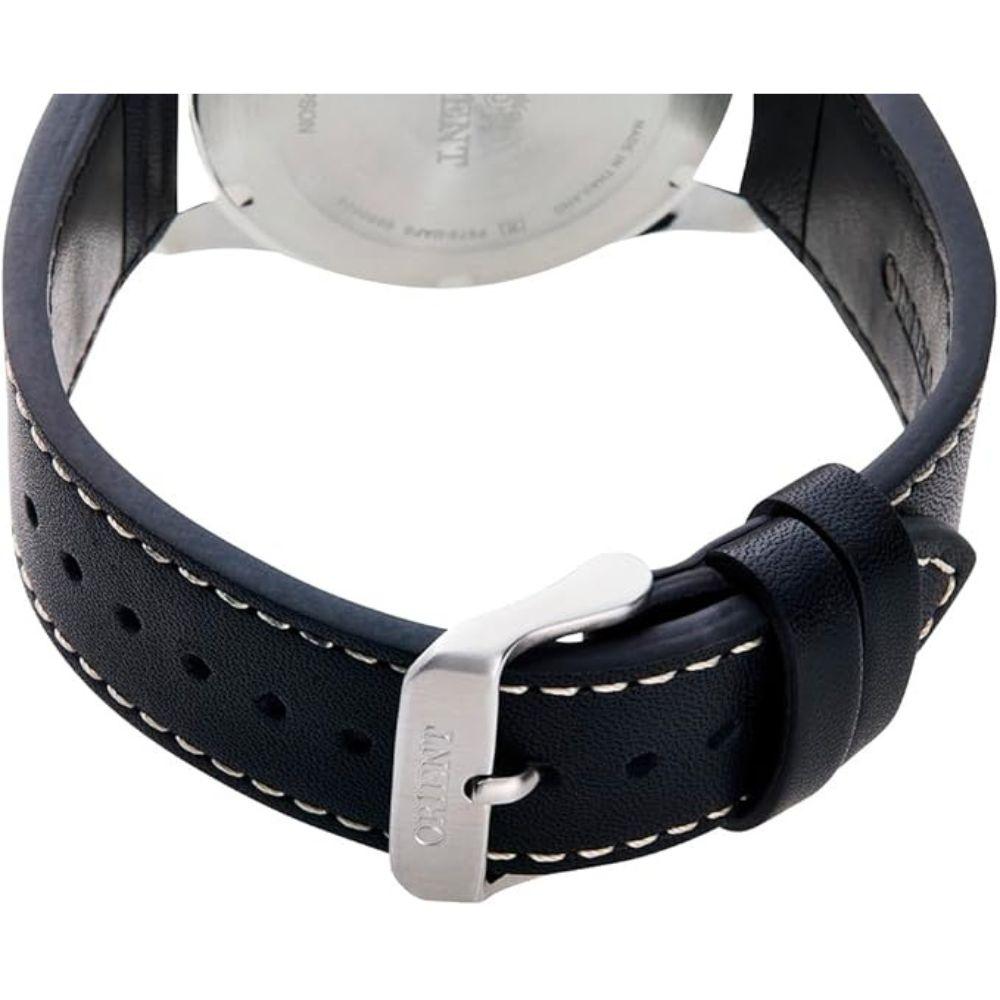 Orient Sports Flight Style Automatic Black Dial Men's Watch RN-AC0H03B