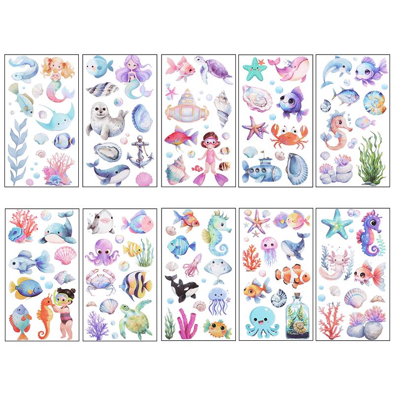 10pcs Football Temporary Tattoo Stickers Kids Boys Birthday Party Favors Soccer Sport Party Decoration Pinata Fillers Toy Gift
