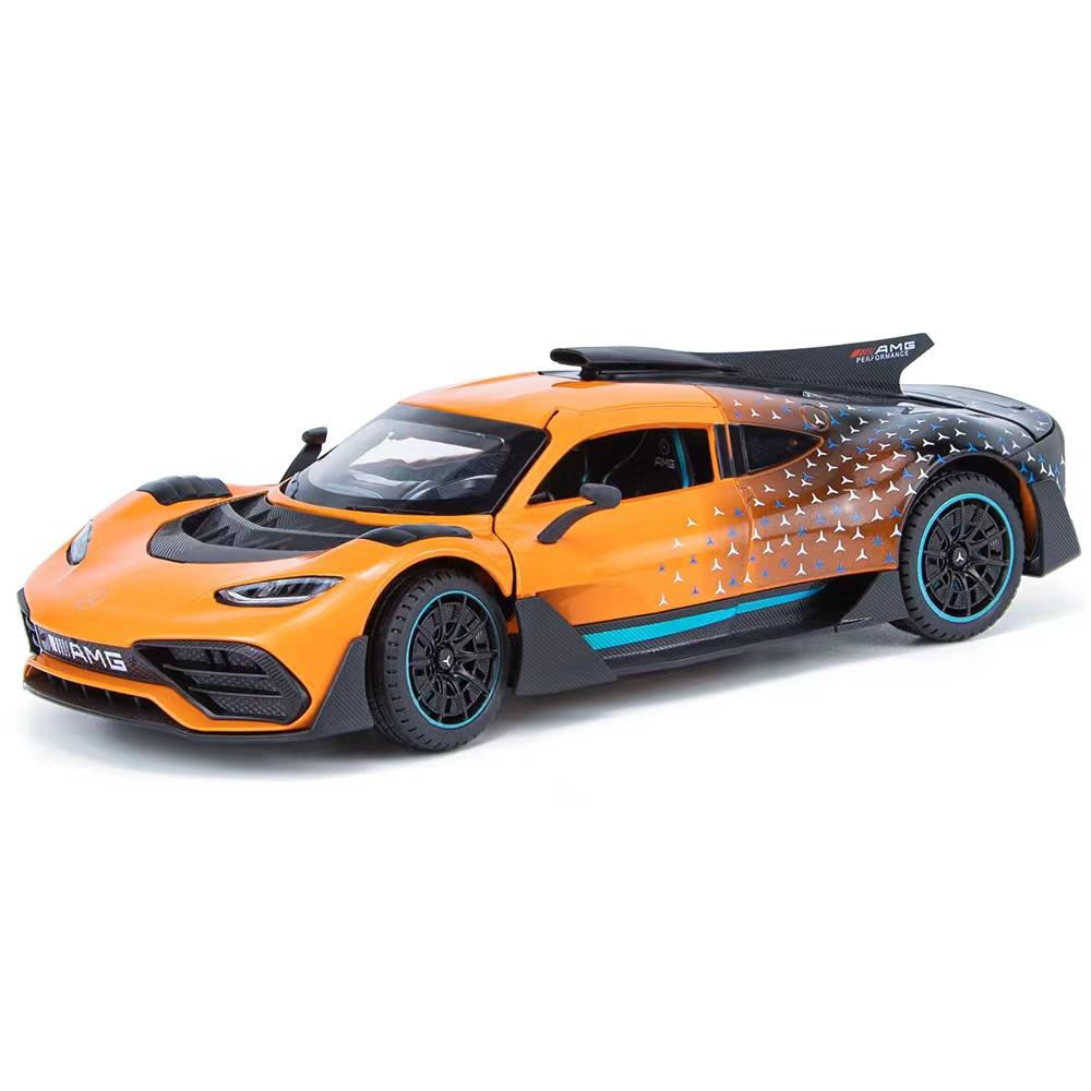 1/24 Scale BENZ AMG ONE Sports Car Models Alloy Diecast Toy Vehicle W/ Sound and Light