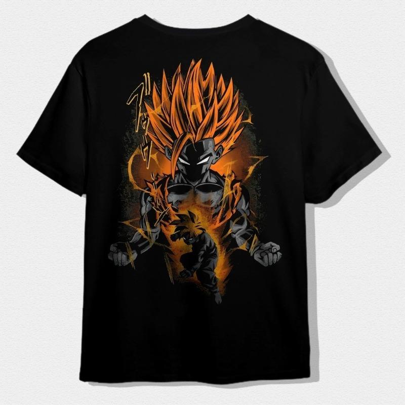 CDDY.ID - Premium Japanese Streetwear - T-Shirt Dragon Ball - Gohan Rage Super Saiyan - TM0118