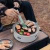 Multi Functional Portable BBQ Stove Food Charcoal Barbecue Grill for Outdoor Camping Trips Coal Burners Barbecue Tool