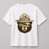 Vintage Bear Ranger Hat T-Shirt – Nature Lover Hiking Camping Adventure Tee