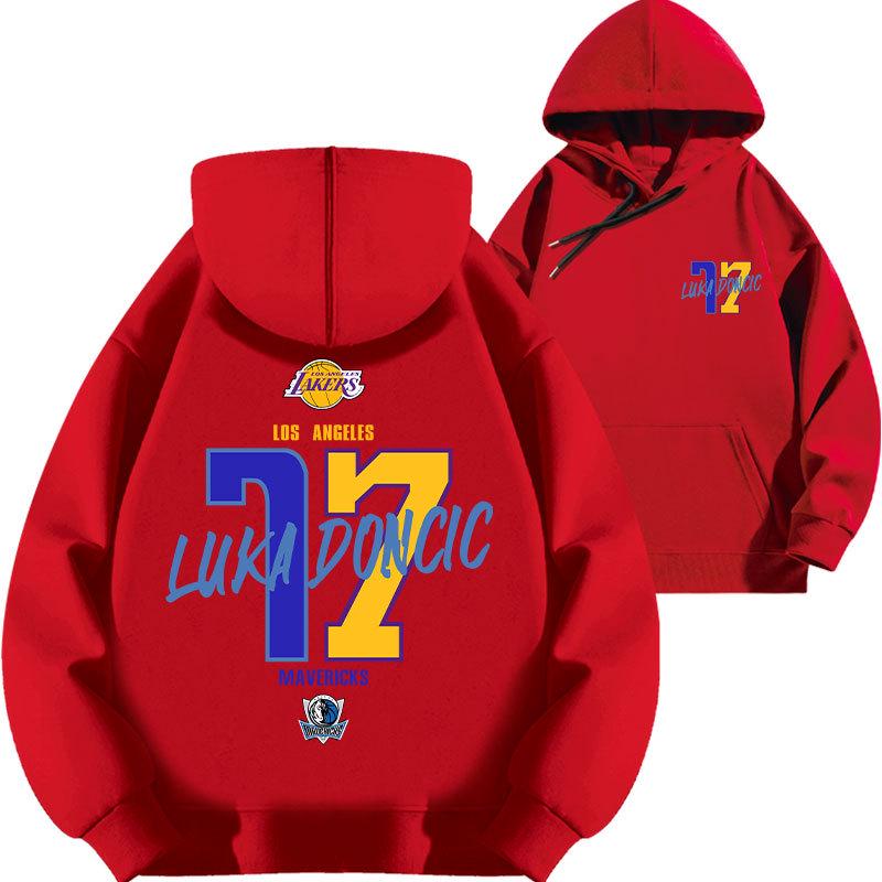 Luka Doncic #77 Lakers Mavericks Basketball Hoodie - 2025 Kollektion