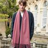 Men's Solid Color Scarf Autumn and Winter New Versatile Wool Scarf Korean Atmosphere Cashmere Scarf Women's Winter Warmth