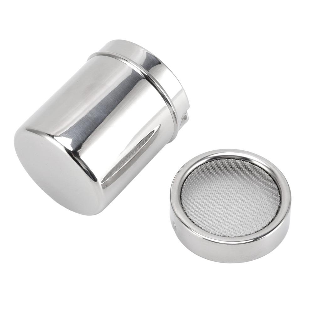Food Grade Powder Sugar Shaker Rustproof Salt Dispenser Durable Baking Powder Dispenser  For Baking