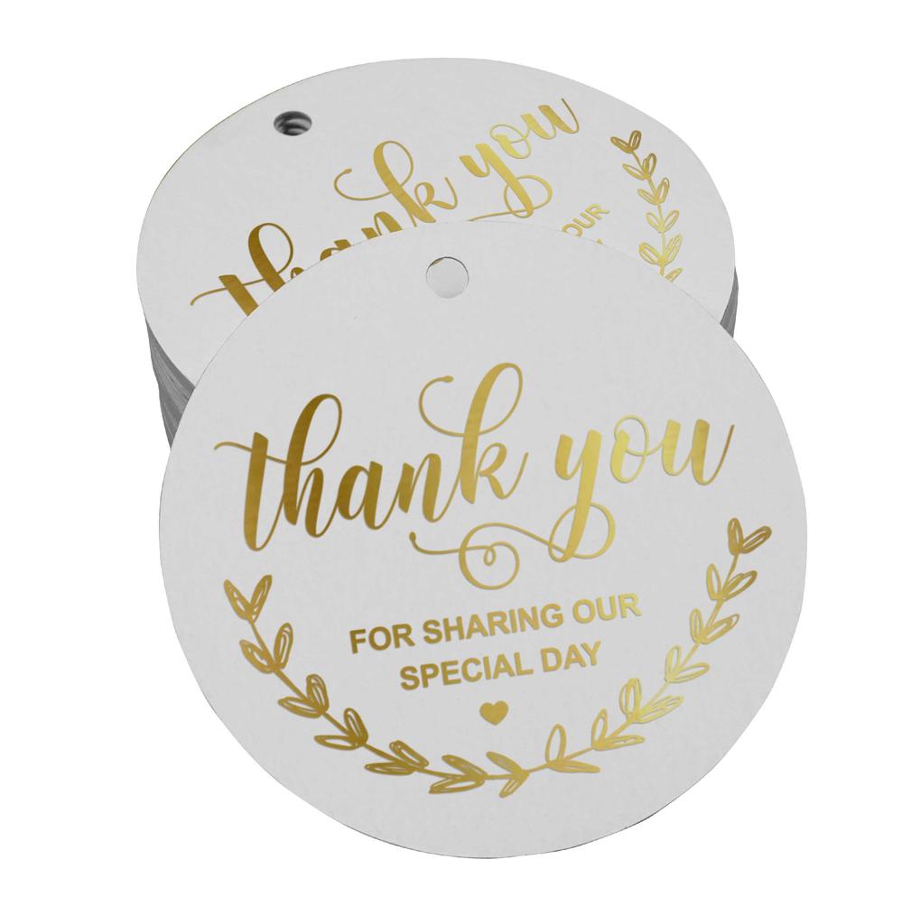 Inkdotpot Thank You For Sharing Our Special Day Bridal Shower-Baby Shower-Retirement-Wedding-Birthday Bottle Tag
