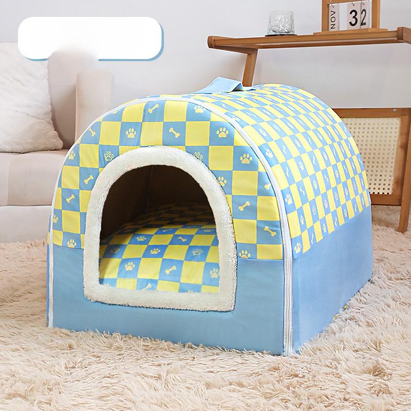 Cat Nest, Universal Pet Products for All Seasons  Cat Safe House  Cat House Enclosed Winter Warm Cat Bed