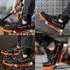 New Men's Work Safety Shoes Steel Toe Work Shoes For Men Anti-puncture Safety Shoes Woman Safety Boots Man Indestructible