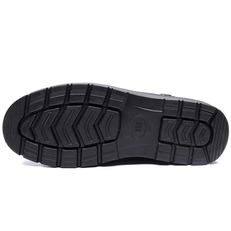 Men's Fashion Winter Keep Warm Comfortable Non-slip Soft Sole Large Code Snow Boots Cotton-Padded Shoes