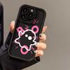 Cute Little Ghost for iPhone17PorMax Mobile Phone Case 14 Apple 13 Matte 12/15 Fine Hole Anti-drop