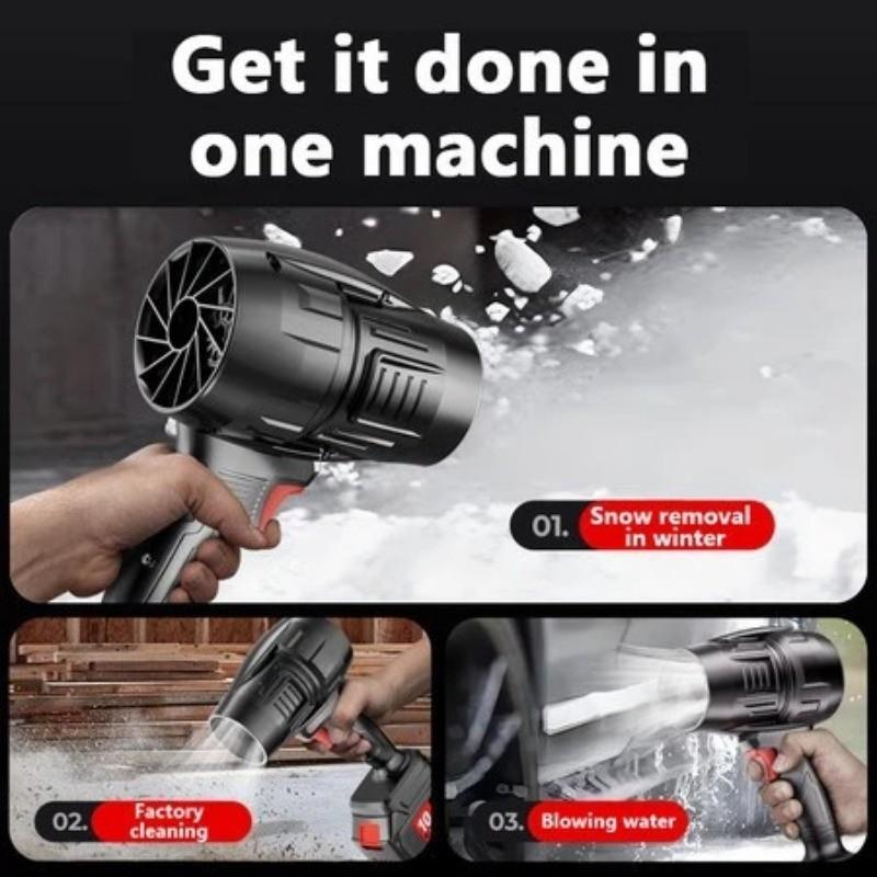Handheld Concentration Car Hair Dryer High-Speed Turbo Blower Cordless Portable Violent Fan Industrial Dust Removal Power Tool